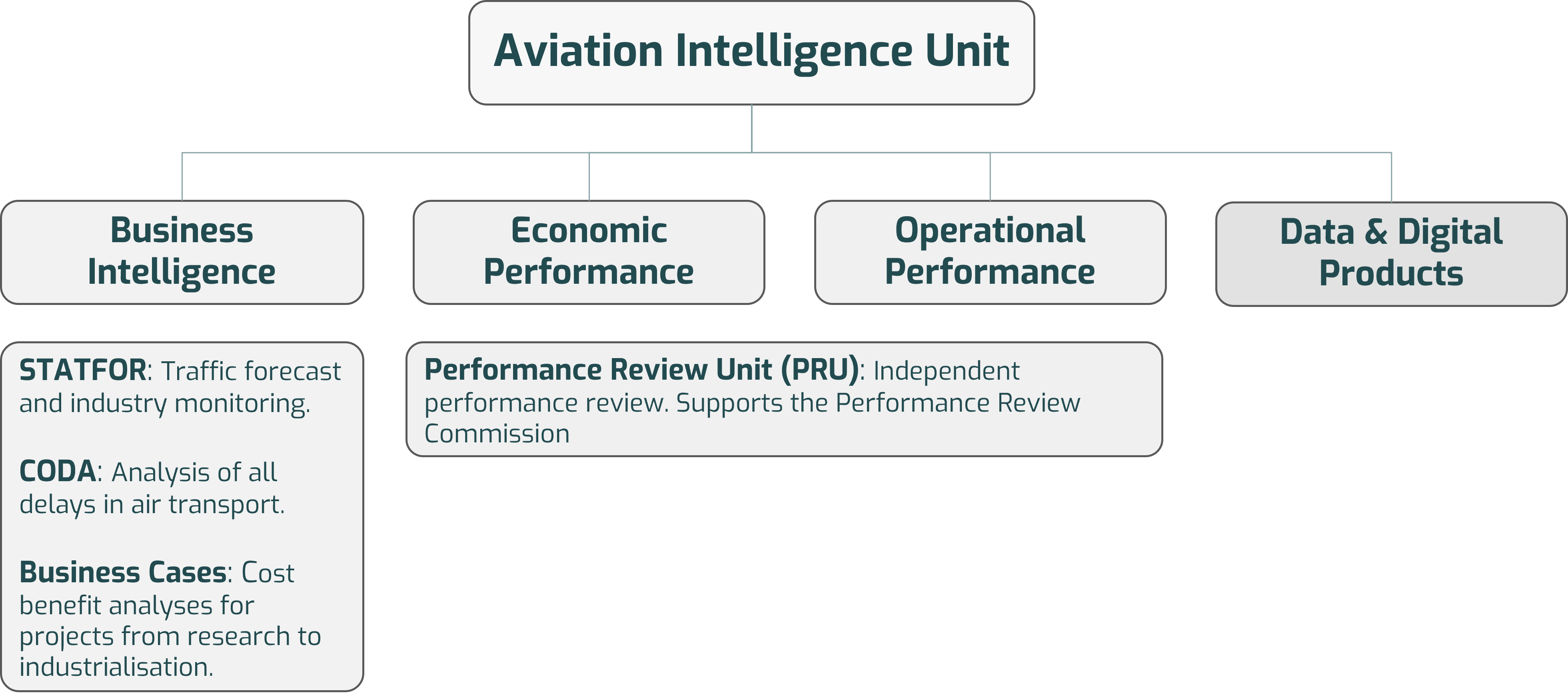 AIU organigram