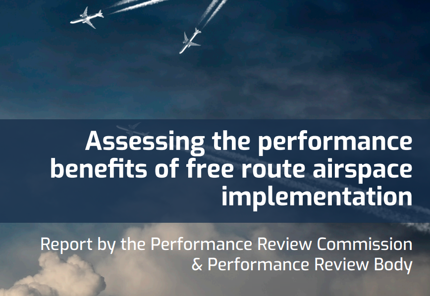 Benefits of Free Route Airspace (FRA) implementation in Europe